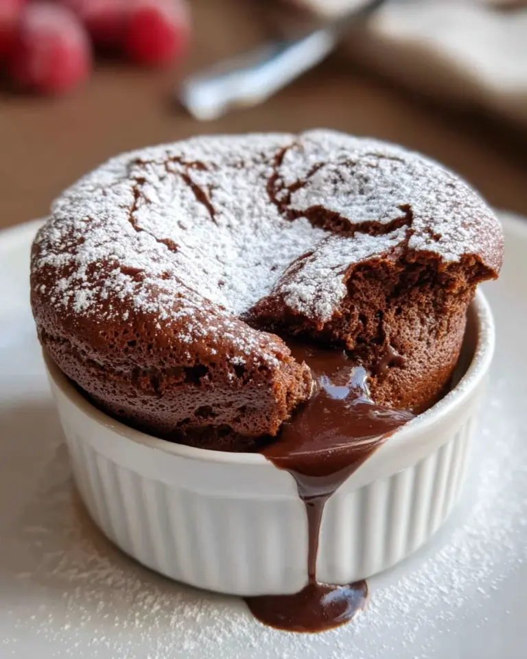 Chocolate Soufflé {low-fat}