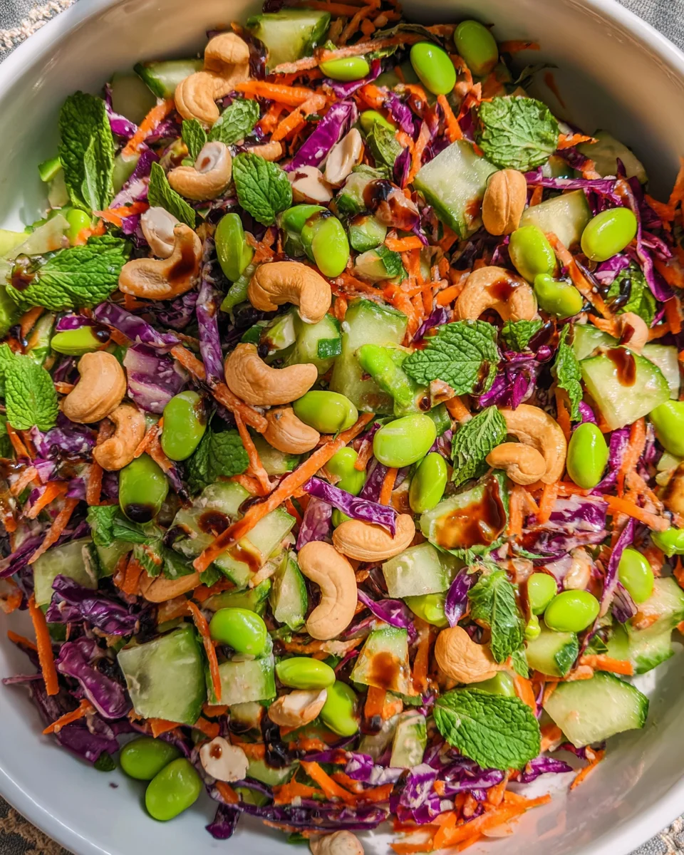 Chopped Asian Salad (Miso Dressing) Chopped