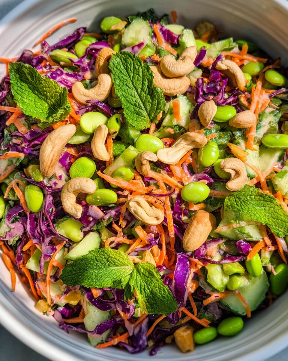 Chopped Asian Salad (Miso Dressing) Chopped