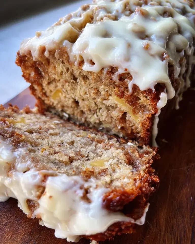 Cinnamon Roll Banana Bread
