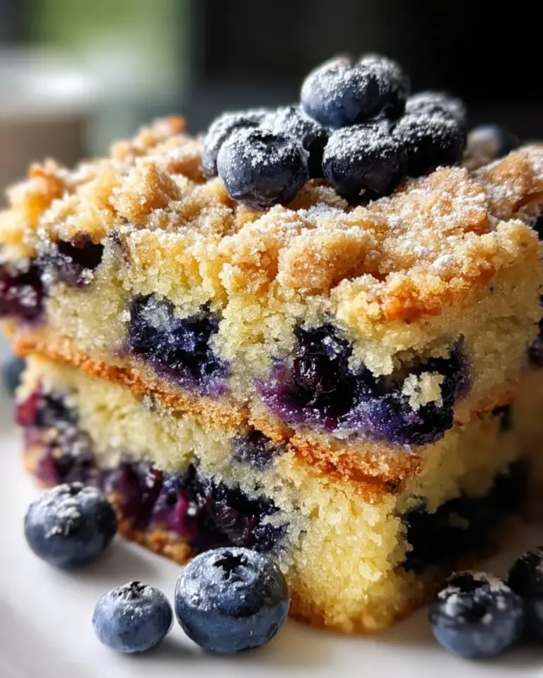Classic Blueberry Buckle