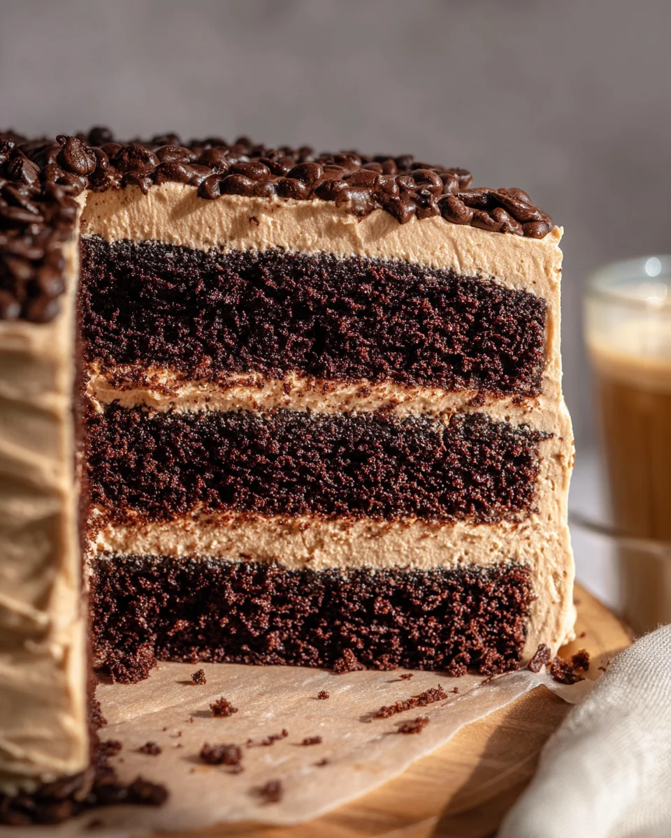 Coffee Chocolate Cake Coffee