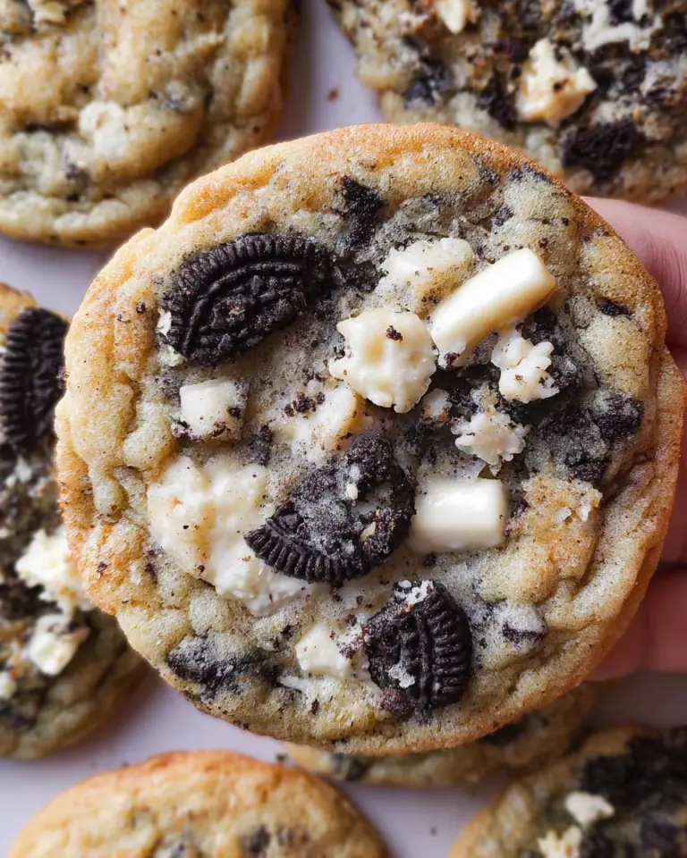 Cookies and Cream Cookie Recipe