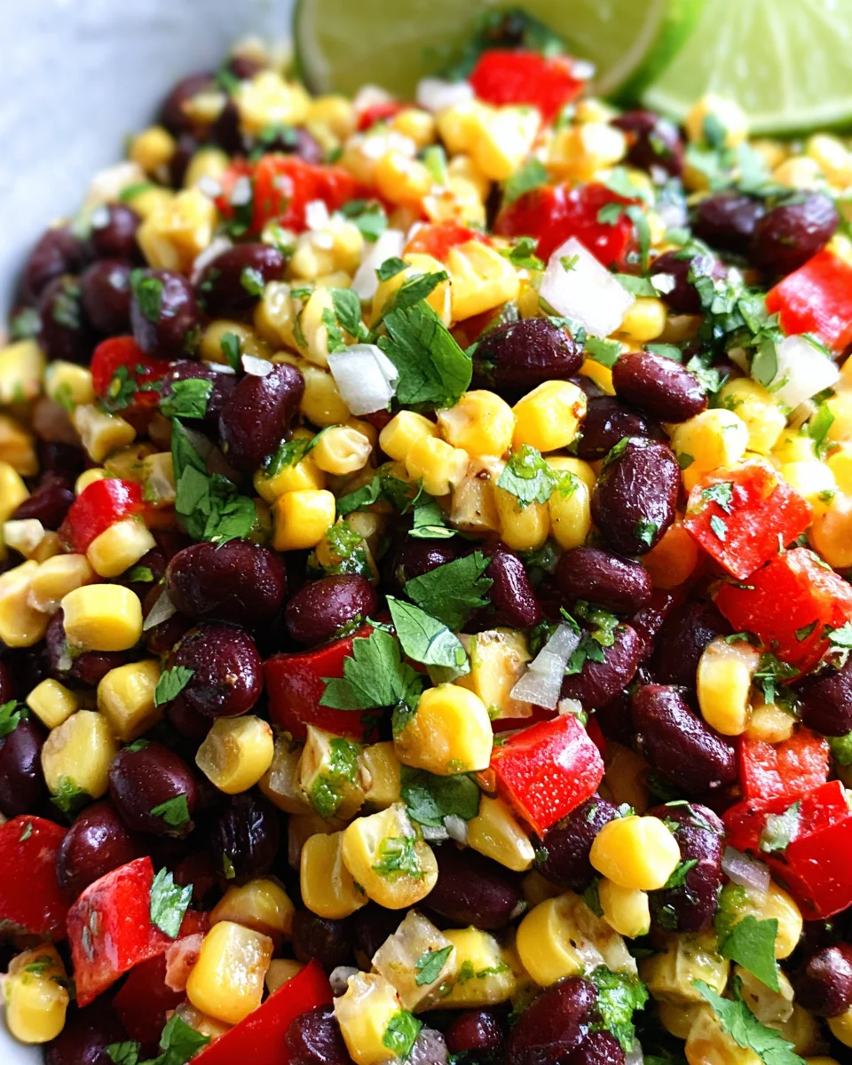 Corn and Black Bean Salad Corn