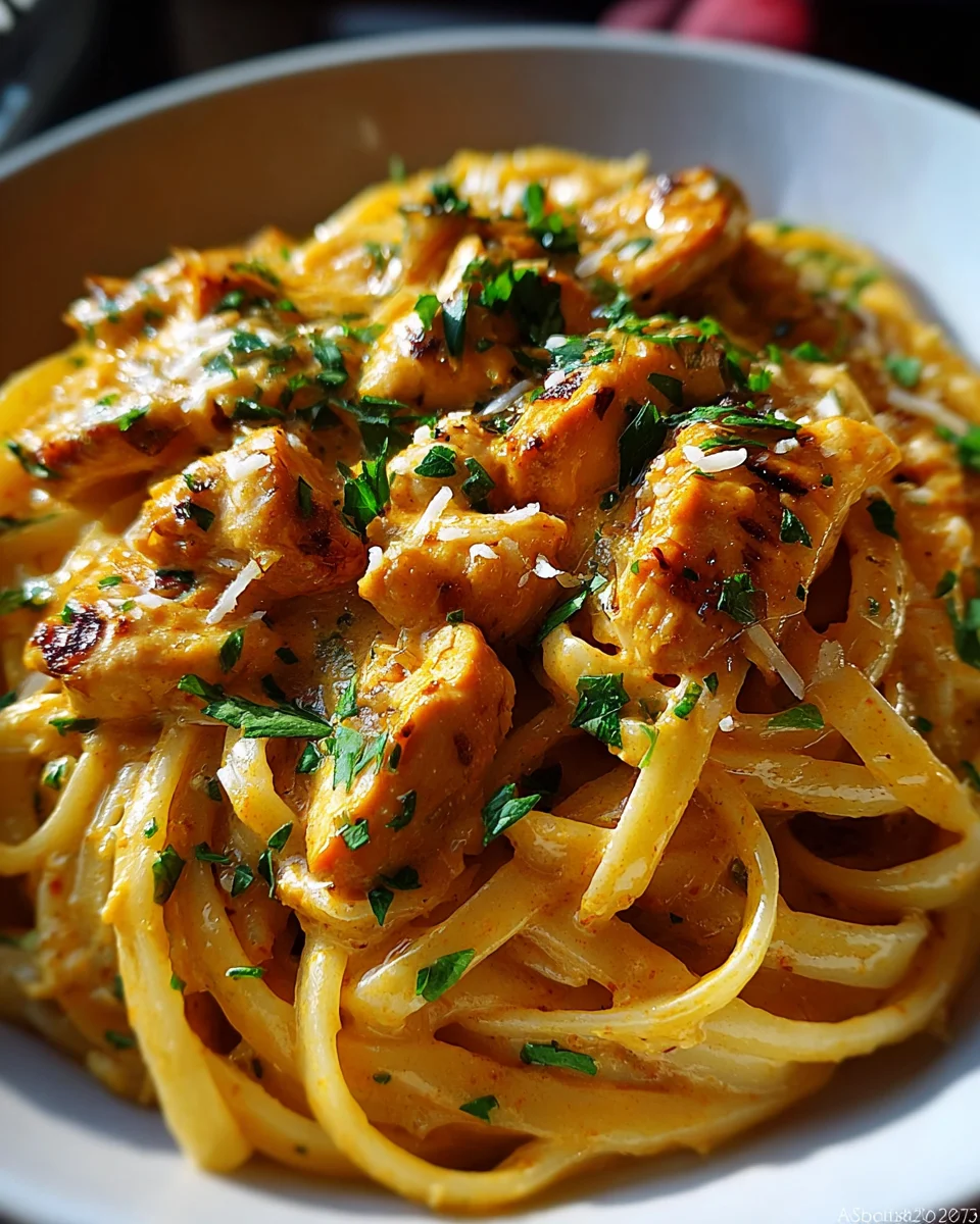 Cowboy Butter Chicken Linguine Cowboy