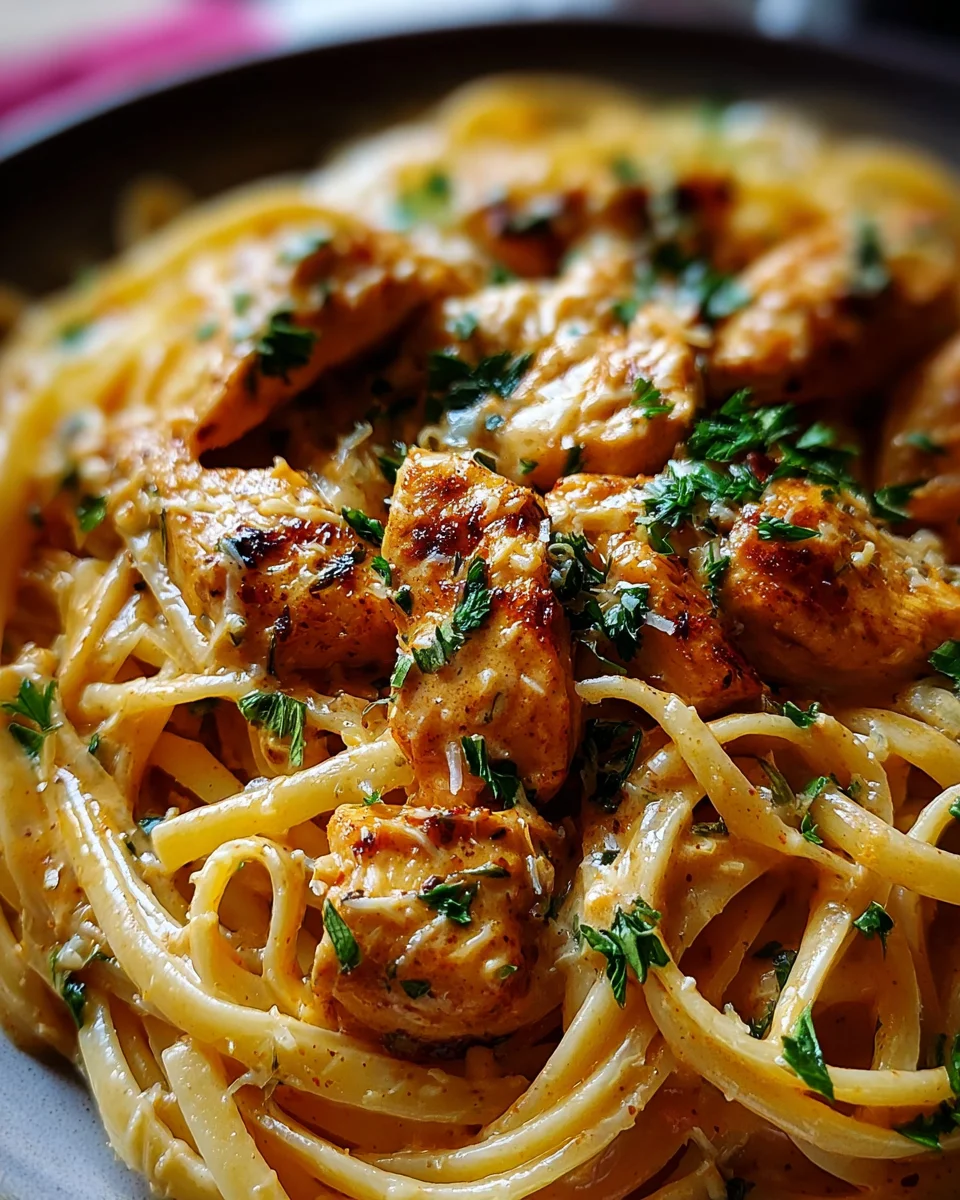Cowboy Butter Chicken Linguine Cowboy
