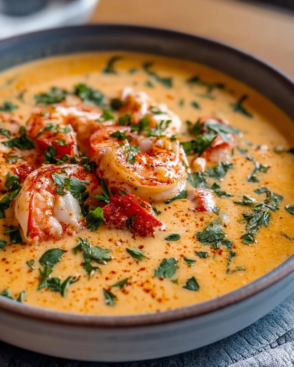 Crab and Shrimp Seafood Bisque Crab