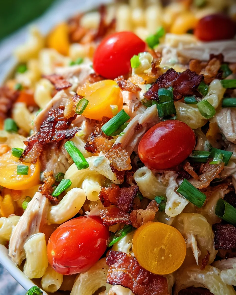Crack Chicken Pasta Salad Crack