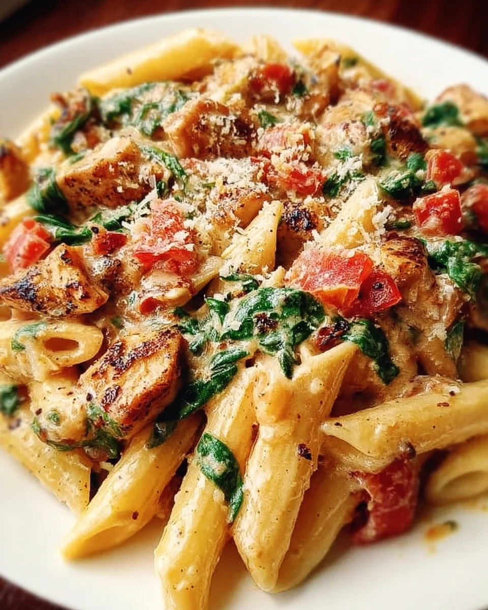 Creamy Chicken Pasta with Bacon Creamy Chicken Pasta with Bacon