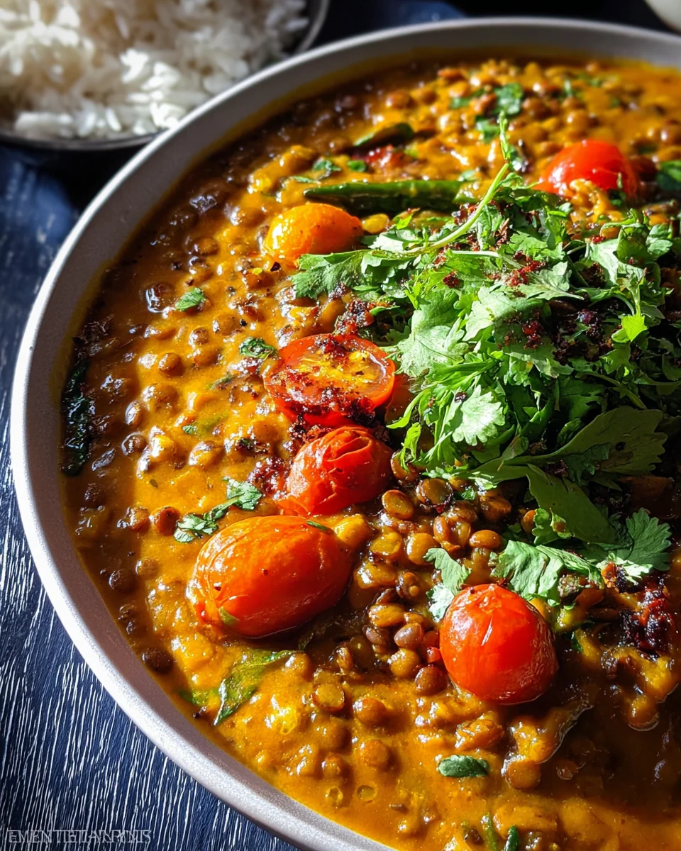 Creamy Coconut Lentil Curry Recipe Creamy
