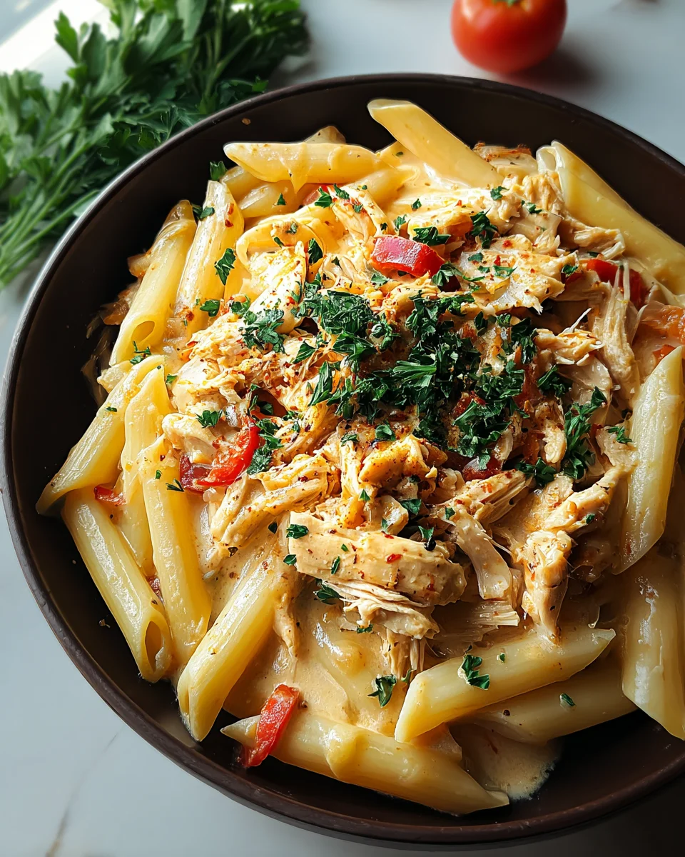 Crock Pot Creamy Cajun Chicken Pasta Crock