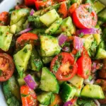 Cucumber Tomato Avocado Salad Cucumber Tomato Avocado Salad