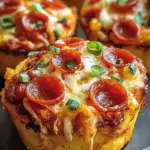 Deep Dish Pizza Cupcakes Deep Dish Pizza Cupcakes