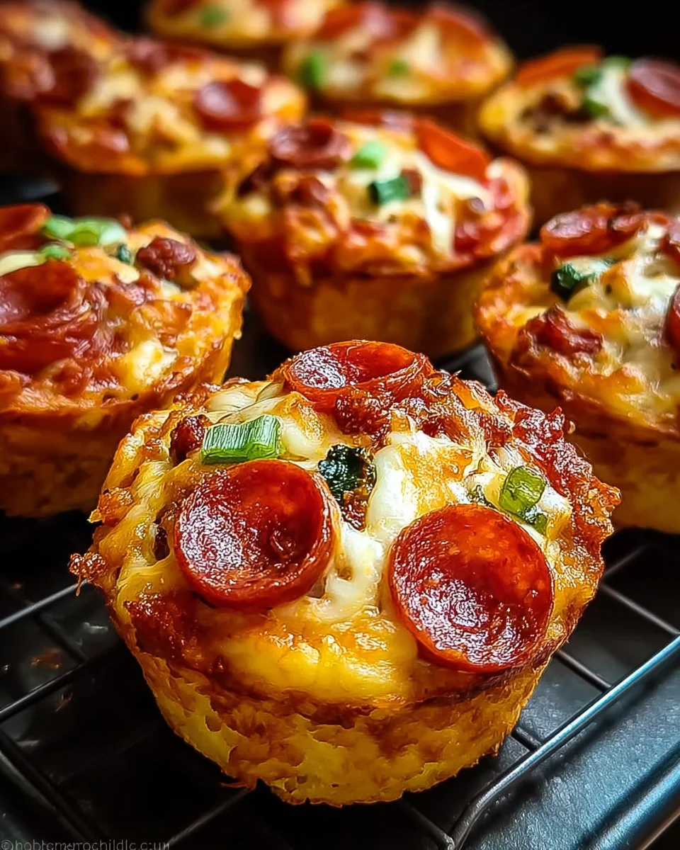 Deep Dish Pizza Cupcakes Deep