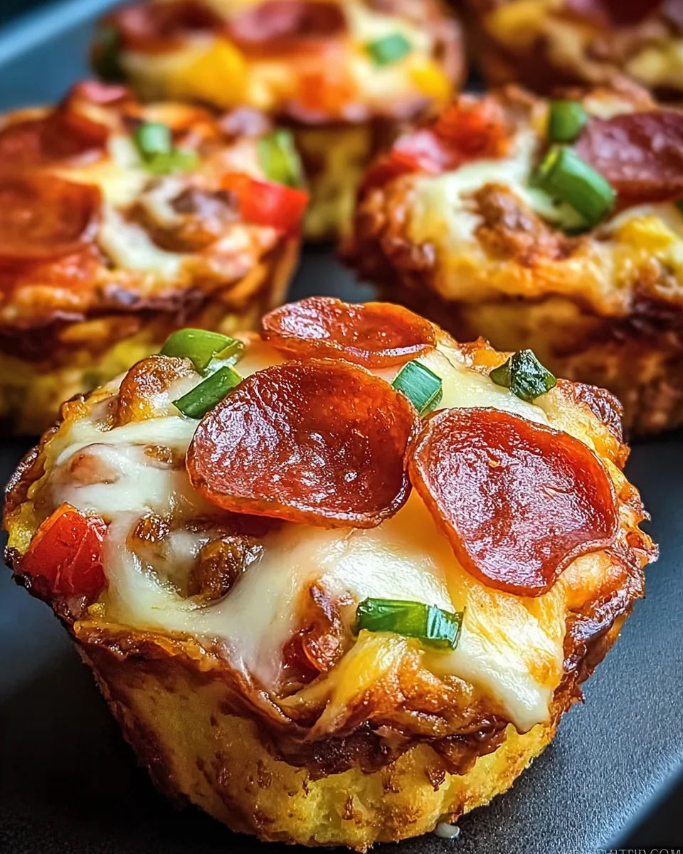 Deep Dish Pizza Cupcakes Deep