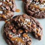 Double Chocolate Salted Caramel Cookies Double Chocolate Salted Caramel Cookies