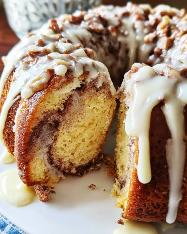 Easy Cinnamon Roll Bundt Cake