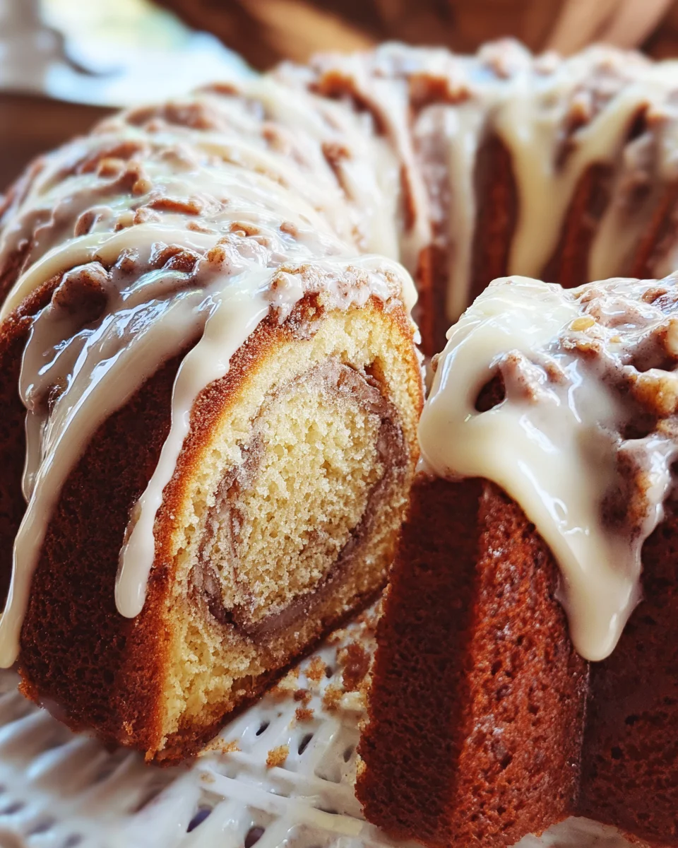 Easy Cinnamon Roll Bundt Cake Easy