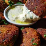Easy Lentil Patties (with Lemon Tahini Dip) Easy Lentil Patties (with Lemon Tahini Dip)