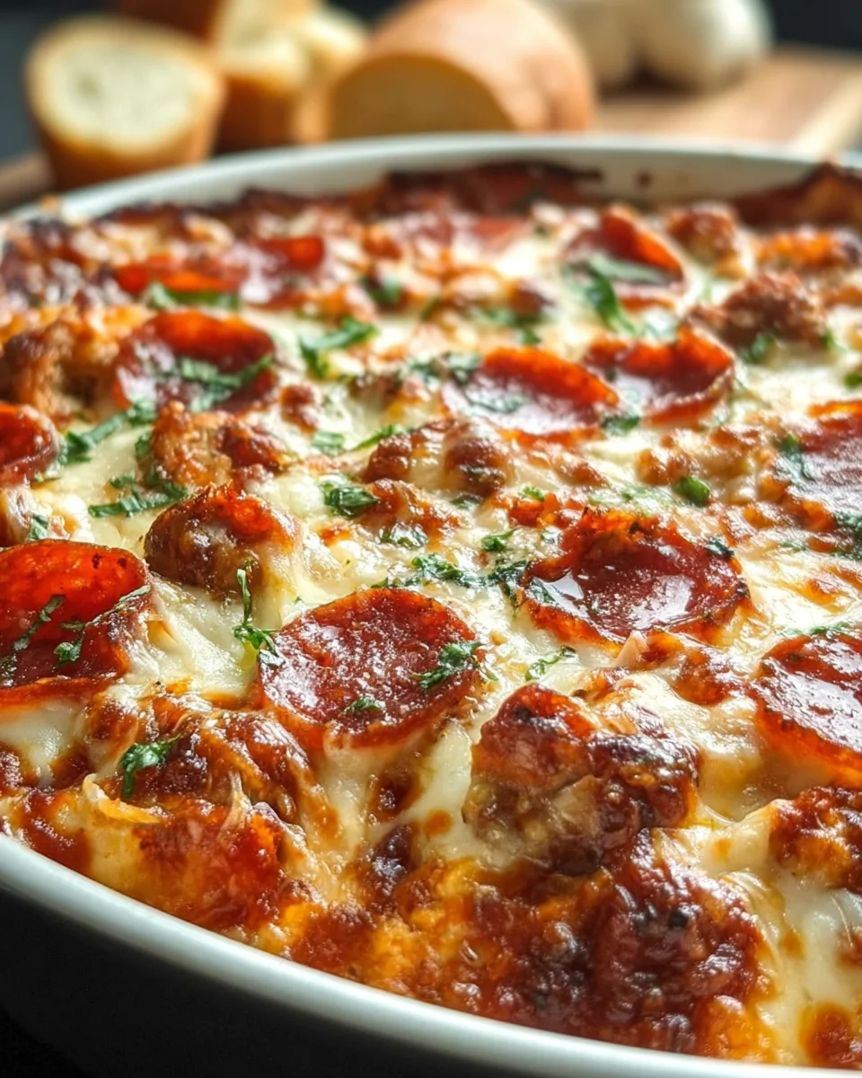 Easy Pizza Dip Easy