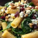 Feta & Cranberry Rigatoni Salad with Lemon Vinaigrette Feta & Cranberry Rigatoni Salad with Lemon Vinaigrette