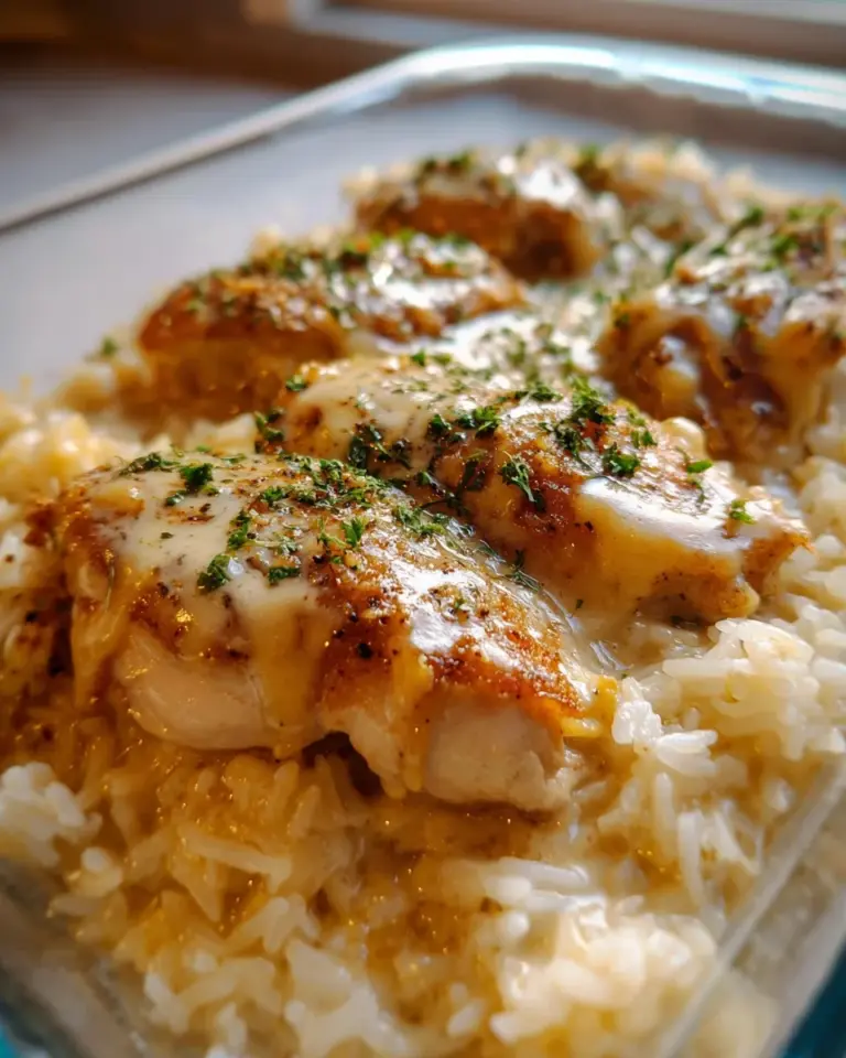 Forgotten Chicken and Rice