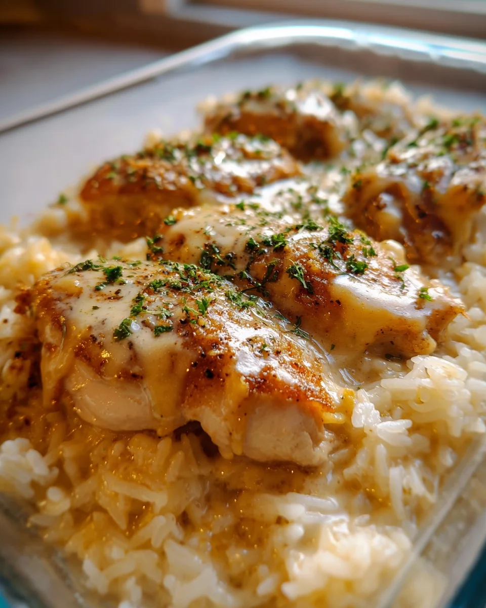 Forgotten Chicken and Rice Forgotten Chicken and Rice