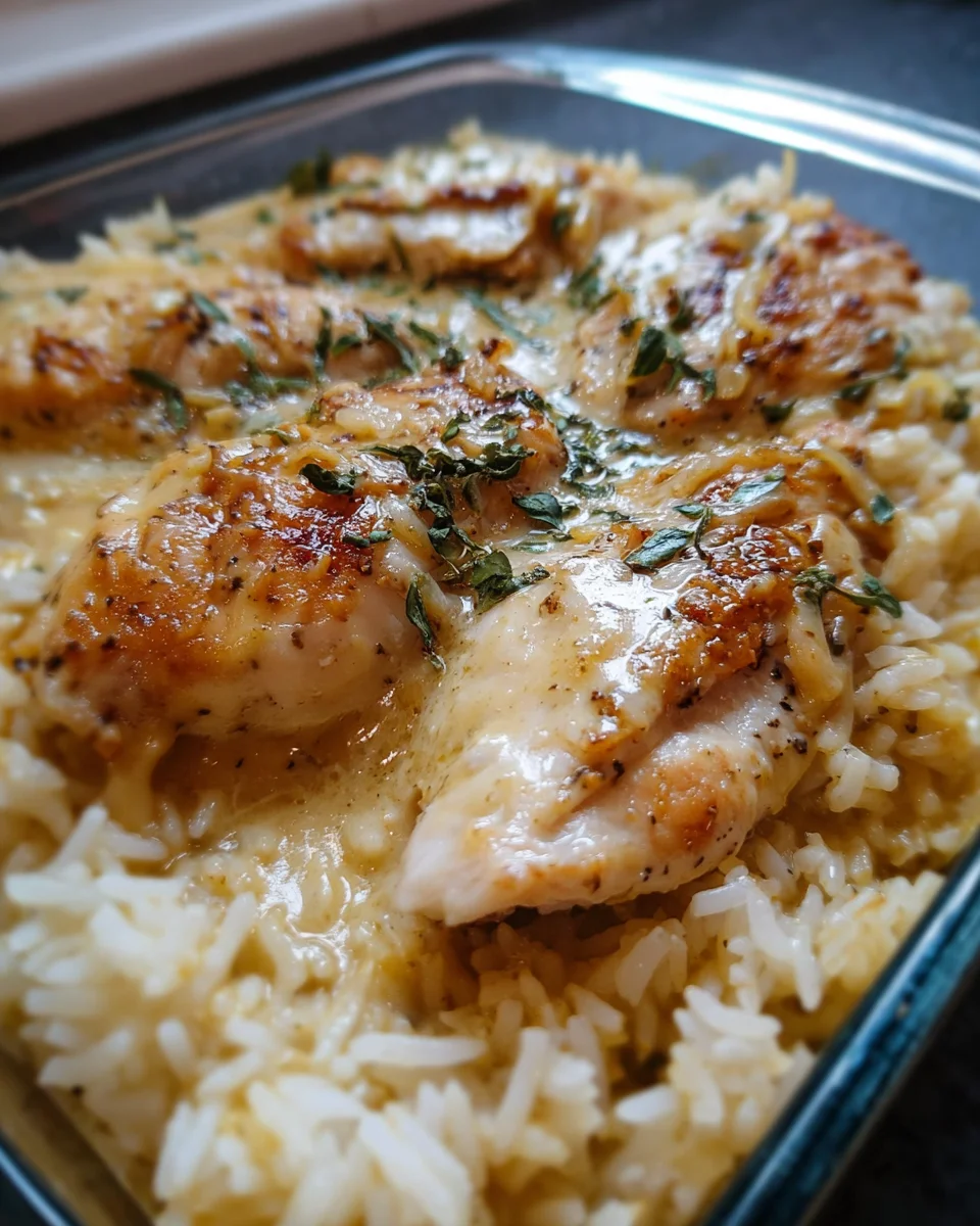 Forgotten Chicken and Rice Forgotten