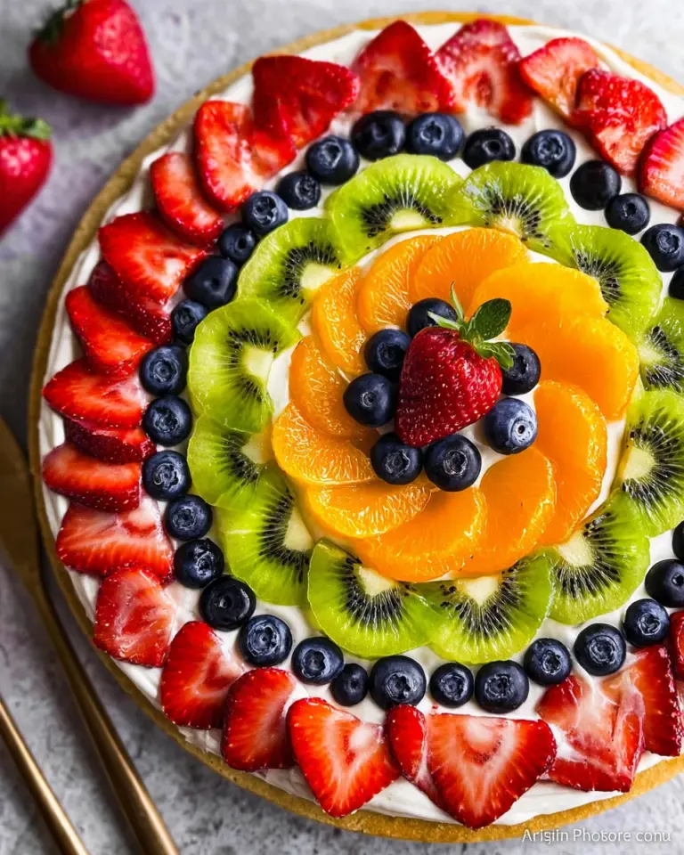 Fruit Pizza Recipe