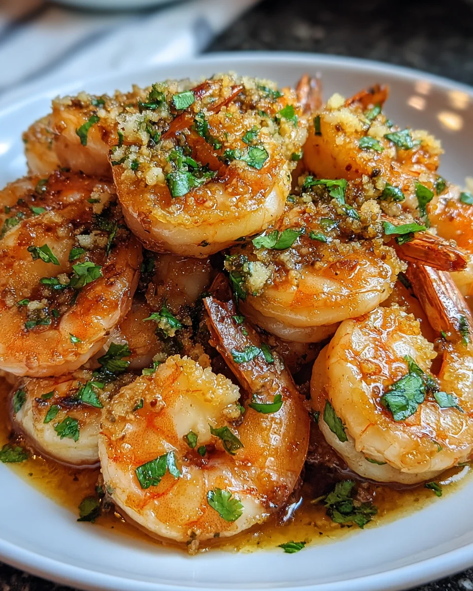 Hawaiian Garlic Shrimp Hawaiian
