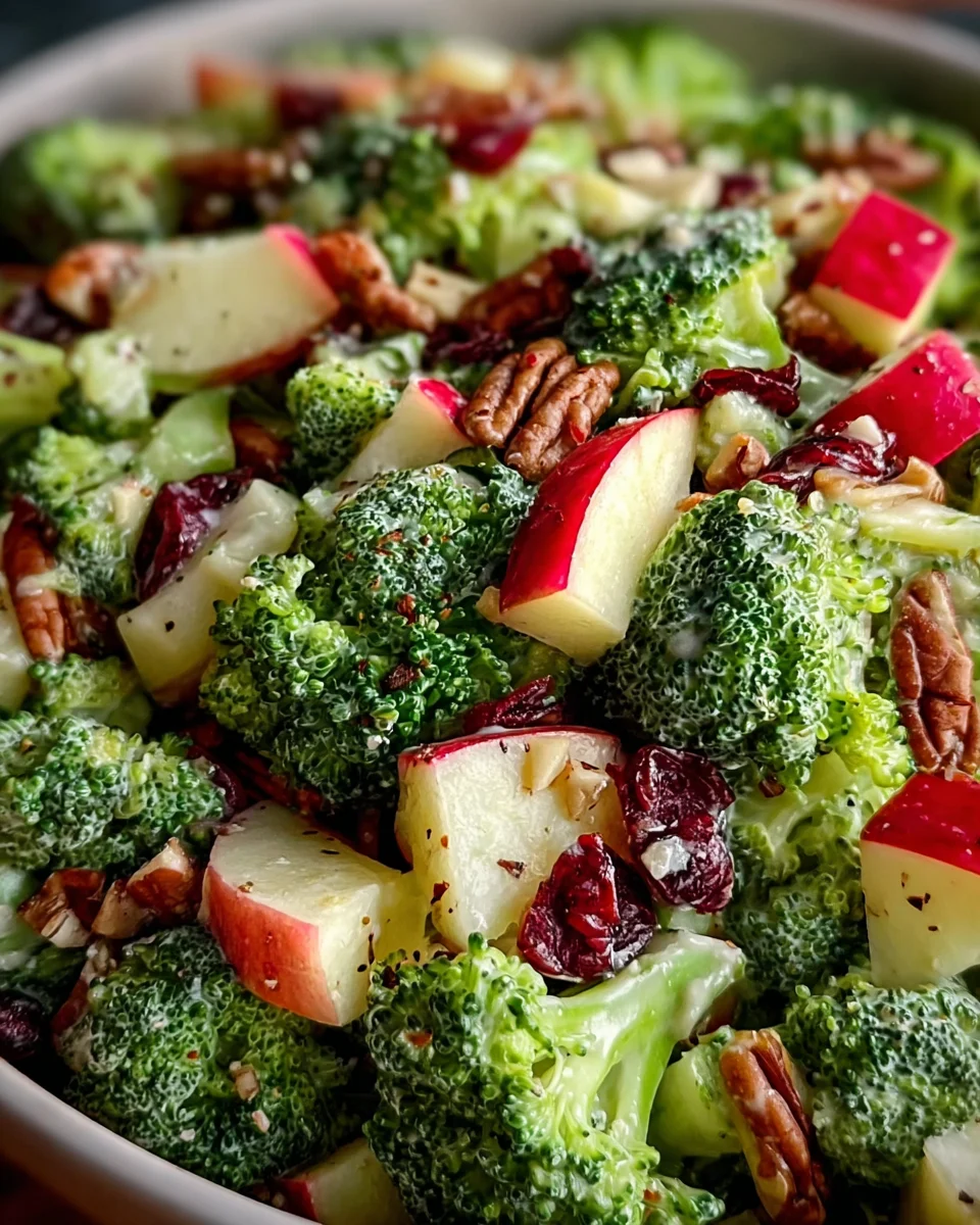 Honeycrisp Apple Broccoli Salad Honeycrisp