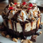 Hot Fudge Sundae Brownie Cheesecake Hot Fudge Sundae Brownie Cheesecake