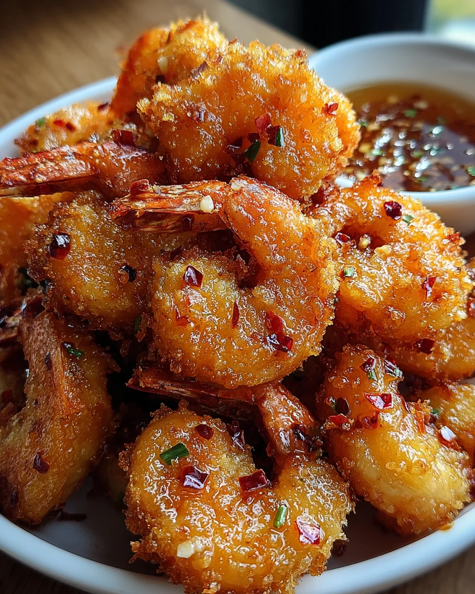 Hot Honey Fried Shrimp Hot