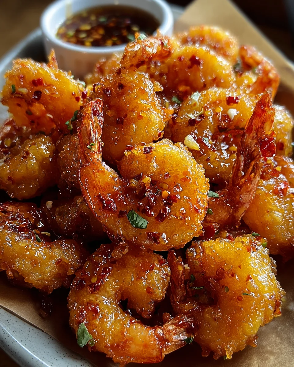 Hot Honey Fried Shrimp Hot