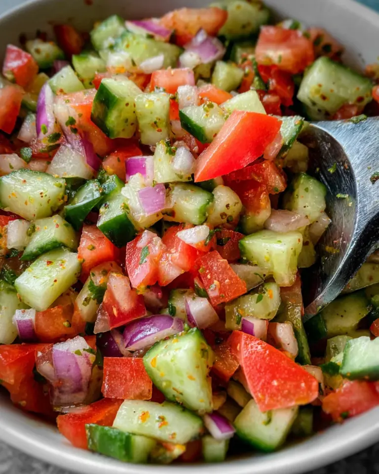 Indian Kachumber Salad