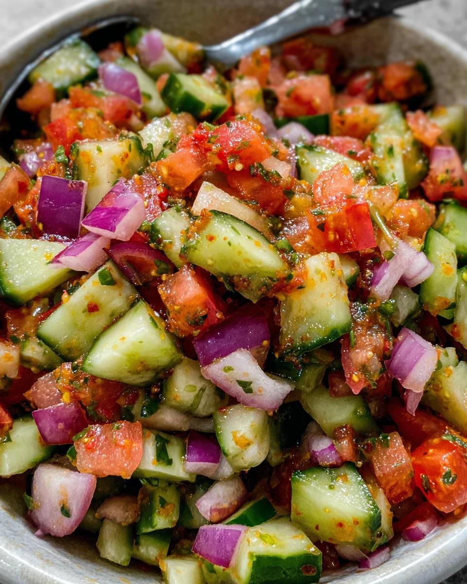 Indian Kachumber Salad Indian