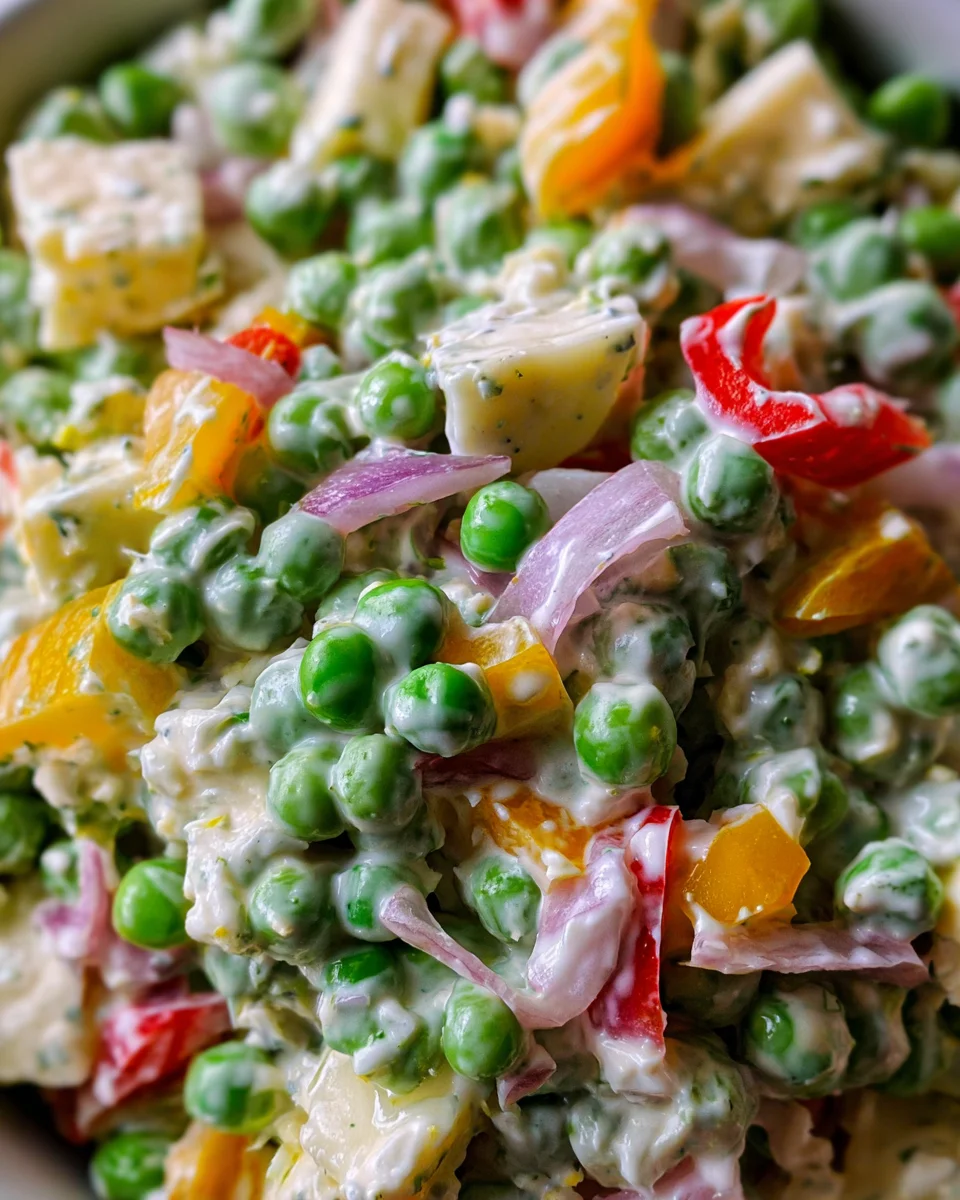 Irish Pea Salad Irish