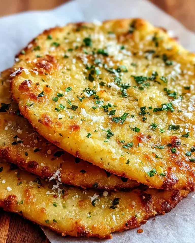 Keto Garlic Flatbread
