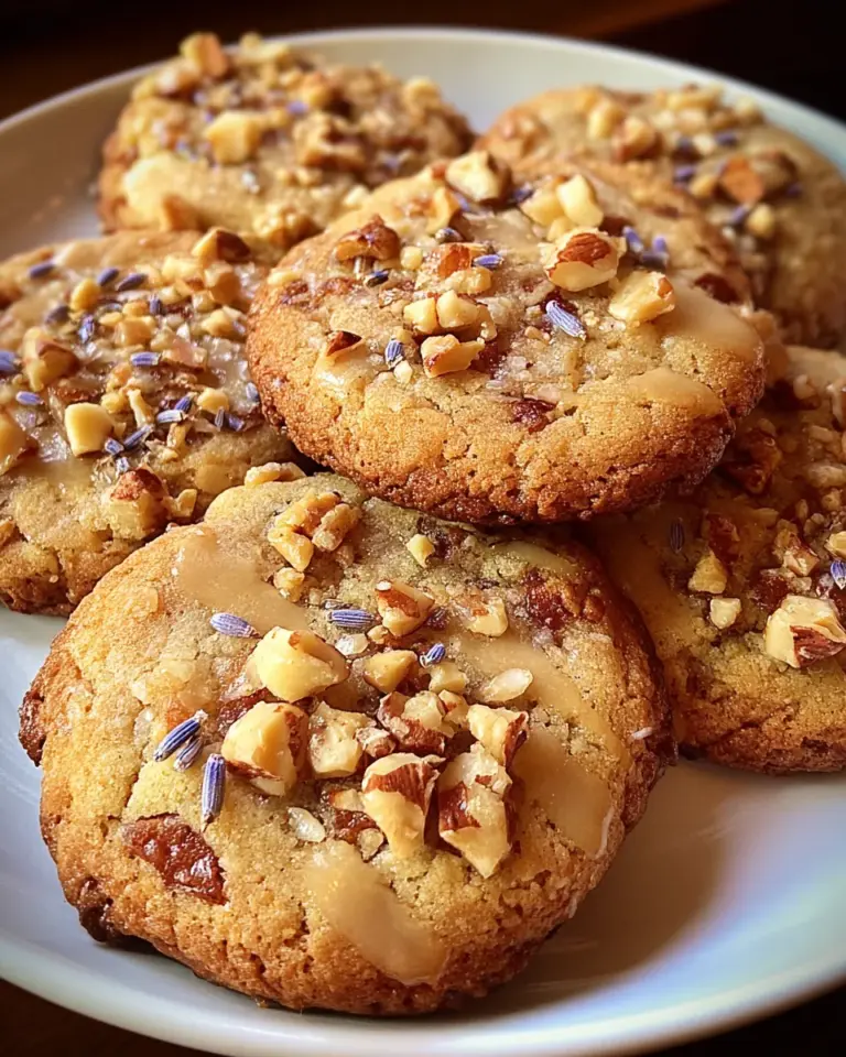 Lavender Honey Crunch Cookies