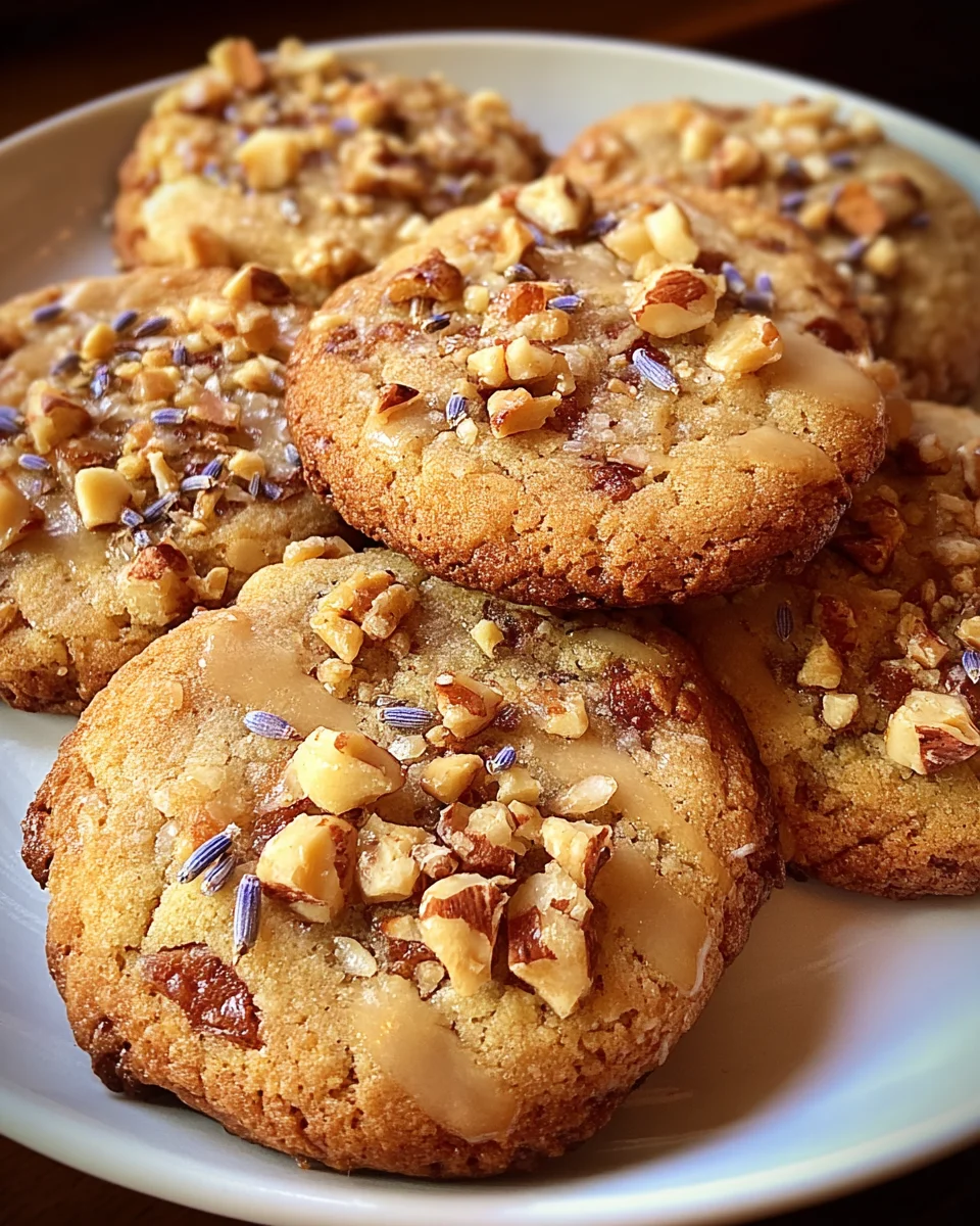 Lavender Honey Crunch Cookies Lavender Honey Crunch Cookies