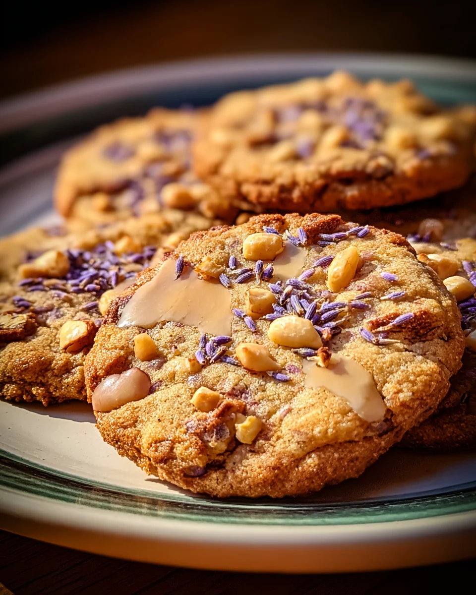 Lavender Honey Crunch Cookies Lavender