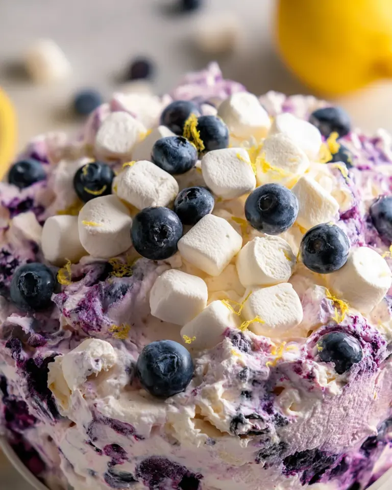 Lemon Blueberry Fluff