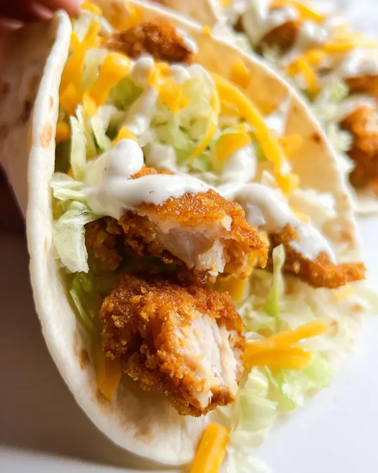 McDonald's Crispy Chicken Ranch Snack Wrap (Copycat!)