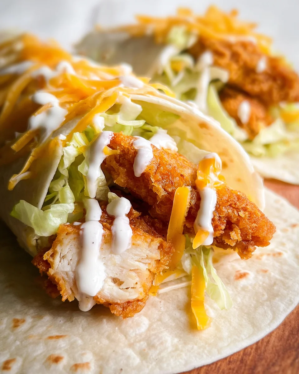 McDonald's Crispy Chicken Ranch Snack Wrap (Copycat!) McDonald's Crispy Chicken Ranch Snack Wrap (Copycat!)