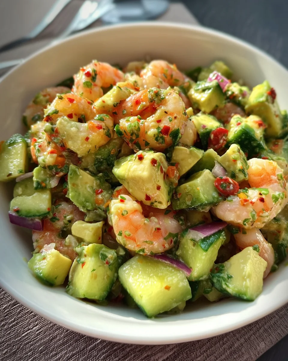 Mediterranean Keto Shrimp Salad Mediterranean
