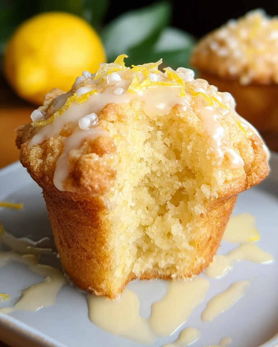 Moist Vegan Lemon Muffins Moist
