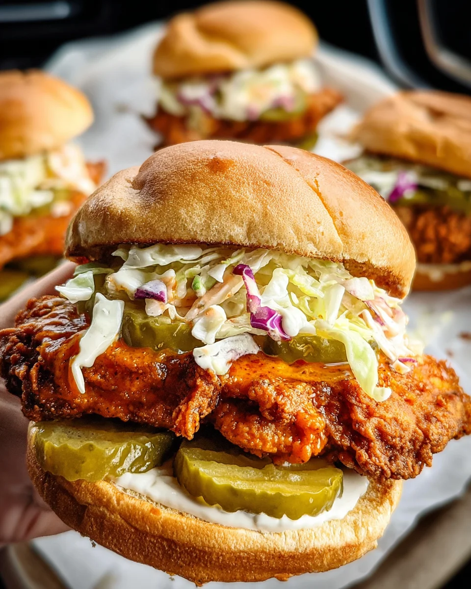 Nashville Hot Chicken Sandwiches Nashville