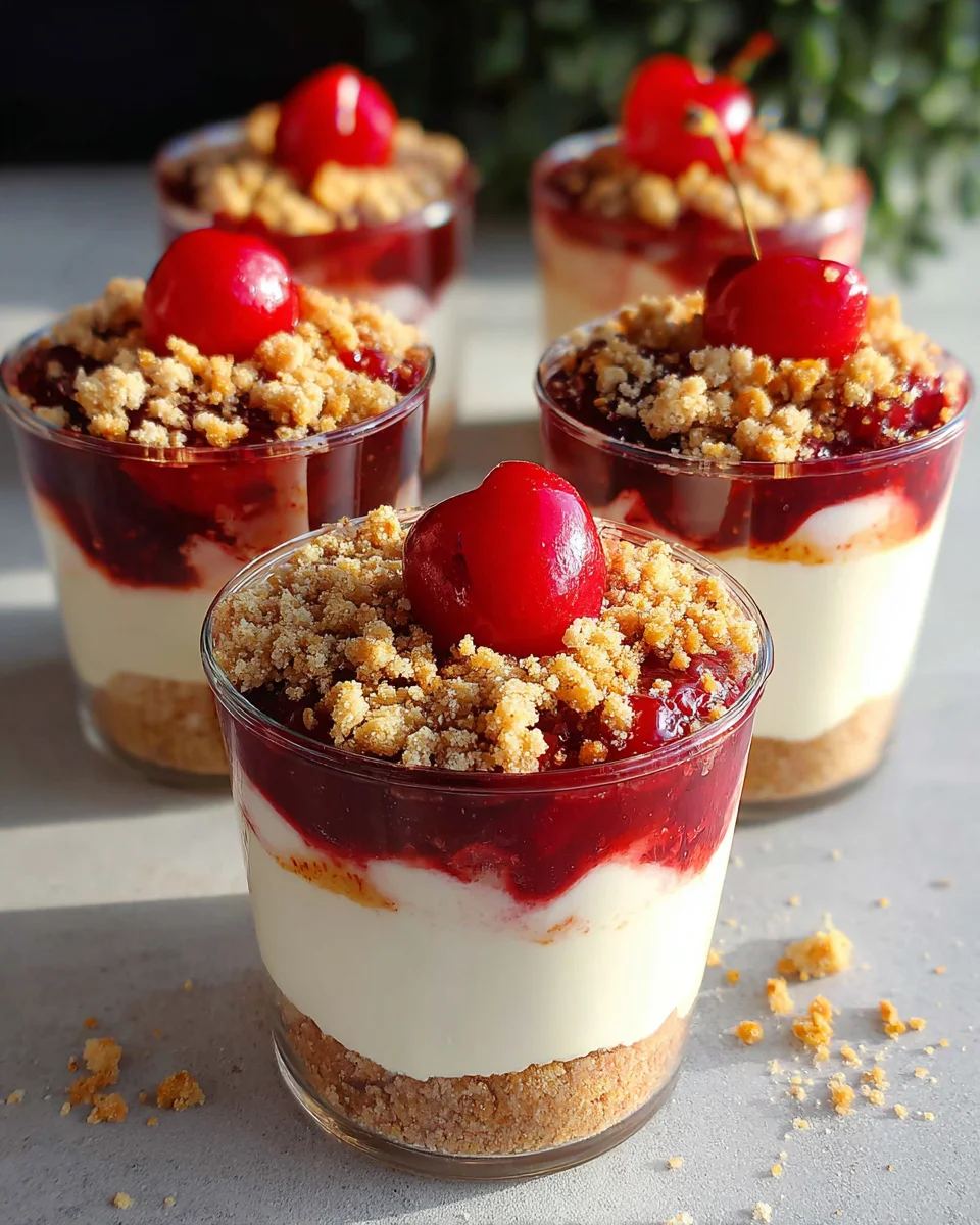 No-Bake Cheesecake Parfait No-Bake