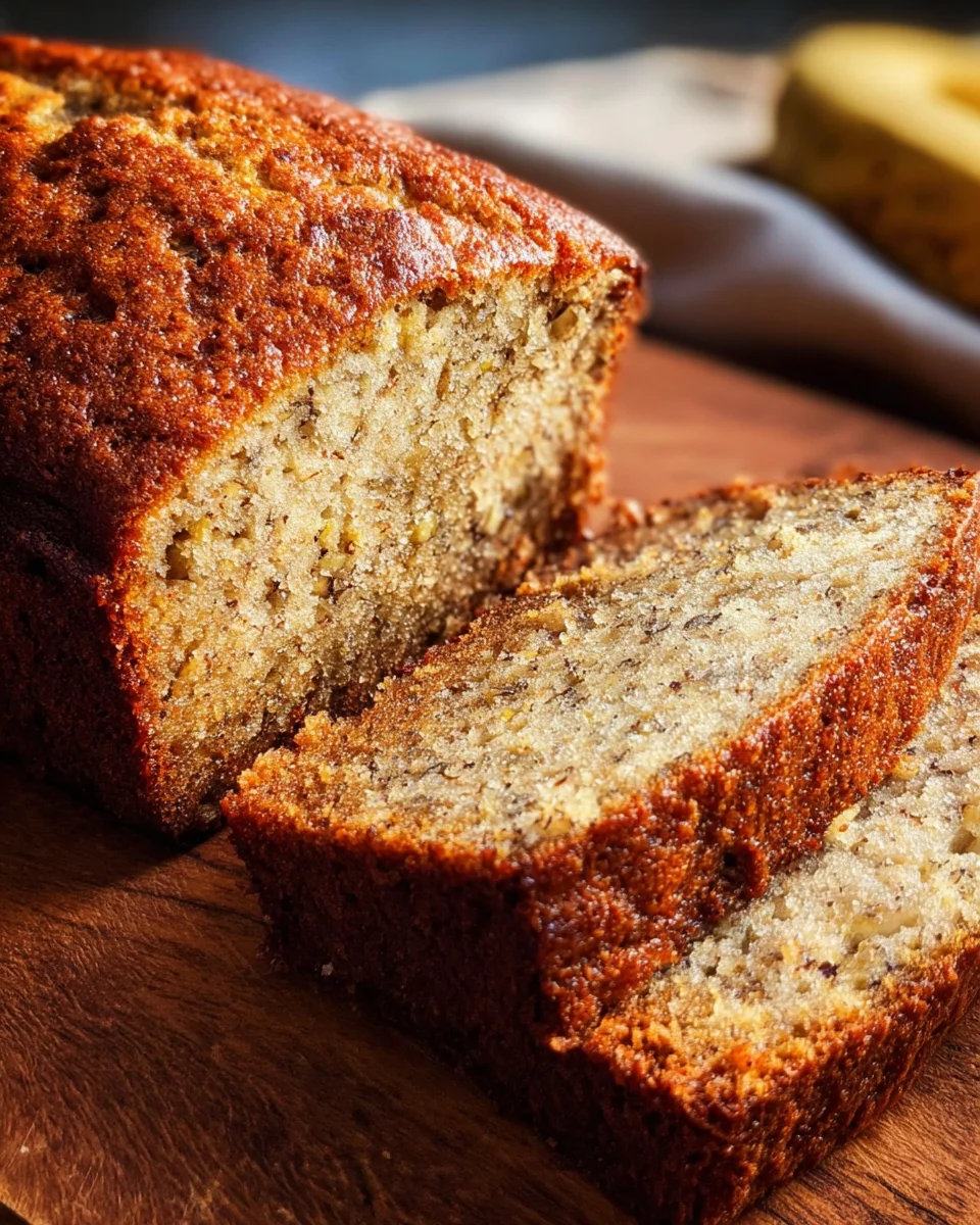 Old Fashioned Banana Bread Old