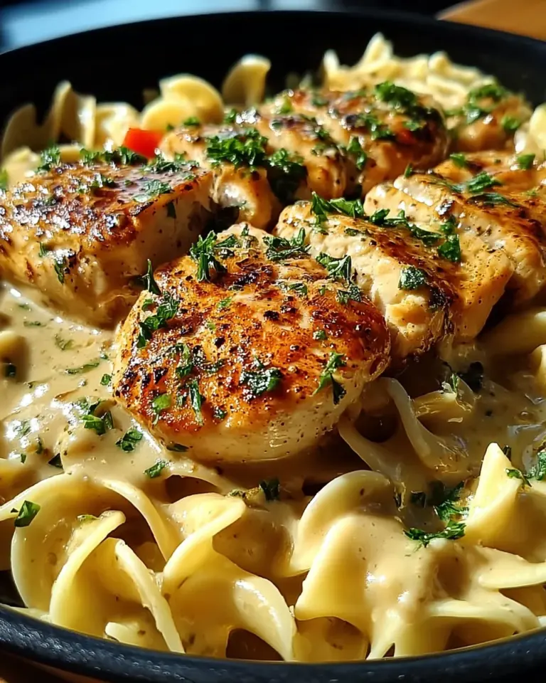 One Pan Chicken Noodles